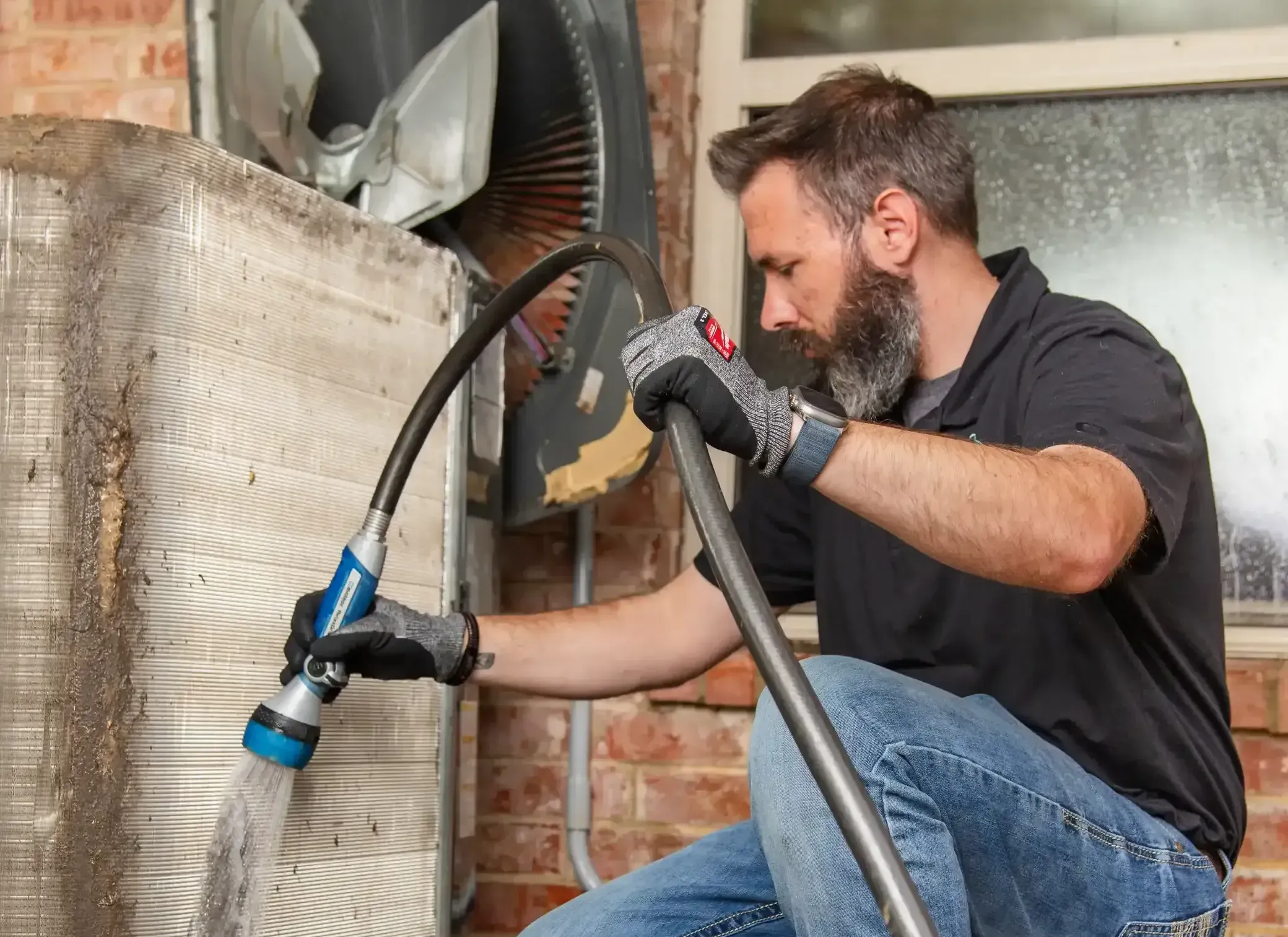 Air filters cleaning