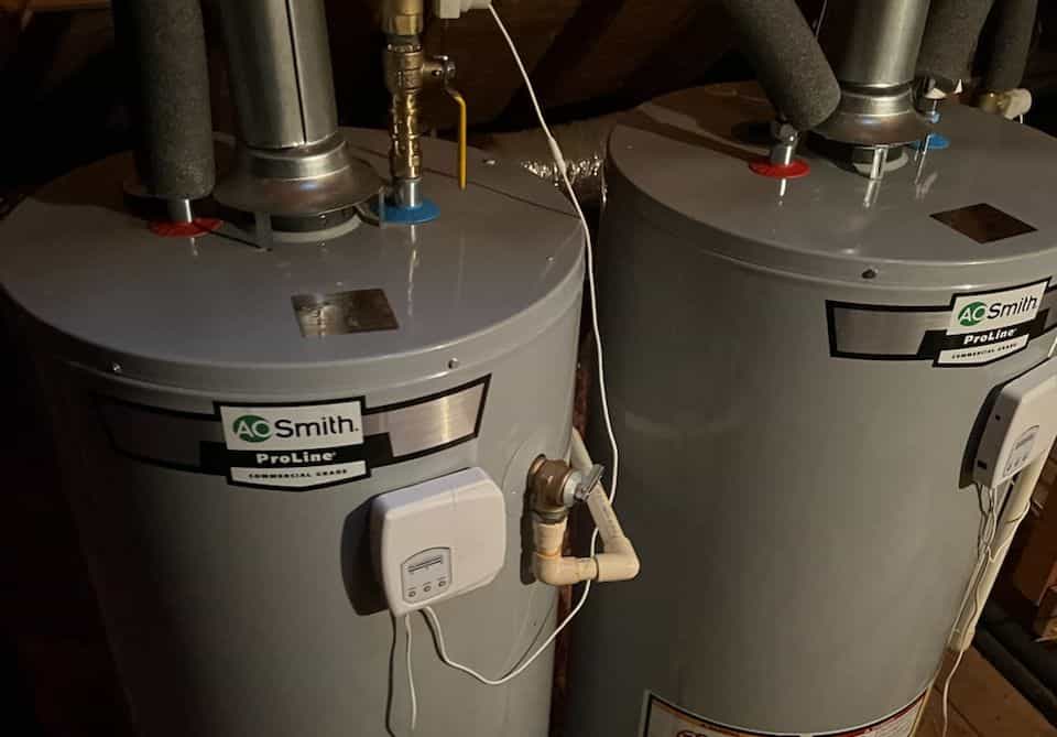 Water Heater installation by team enoch technician