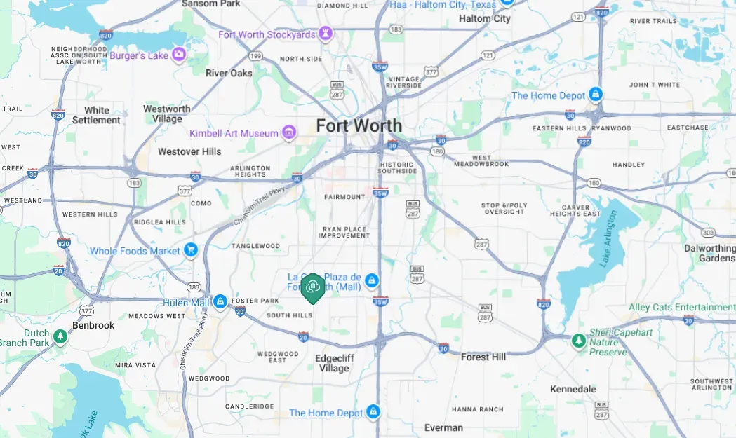 our-location-fort-worth